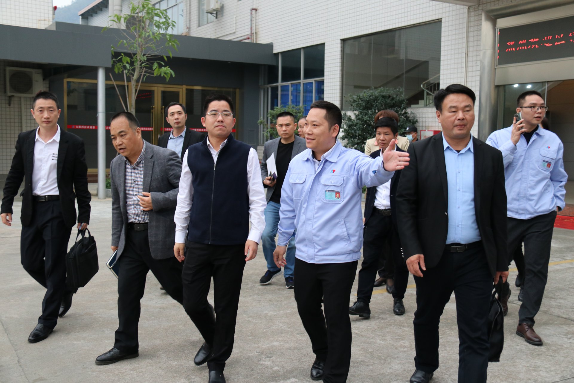 高要区领导莅临我司进行调研考察工作